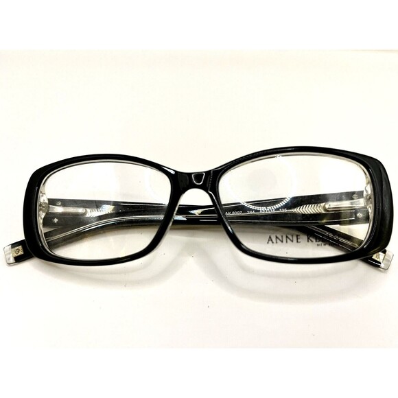 Anne Klein New York Eyeglasses AK8097 244 Designer Frames Only Black 52-15-135 - Picture 2 of 6